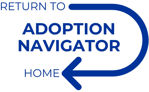 button link to return to the Adoption Navigator home page